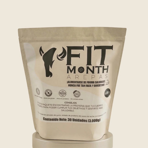 AREPAS FIT MONTH X 30 UNIDADES - somosfit